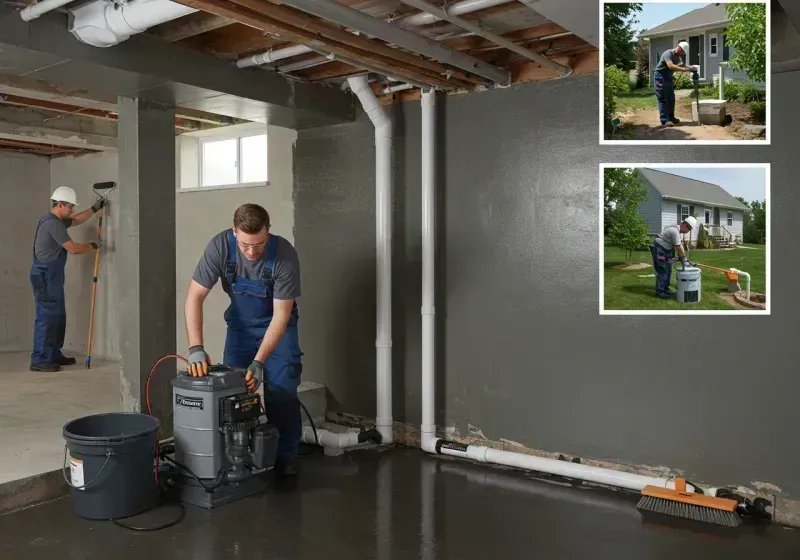 Basement Waterproofing and Flood Prevention process in Murfreesboro, NC